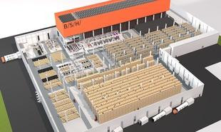 TGW BSH Hausgeräte Nürnberg Rendering 310